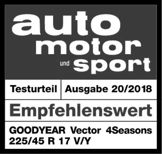 Goodyear Vector 4SEASONS AO XL 205/55R16 94 V - Bild 3