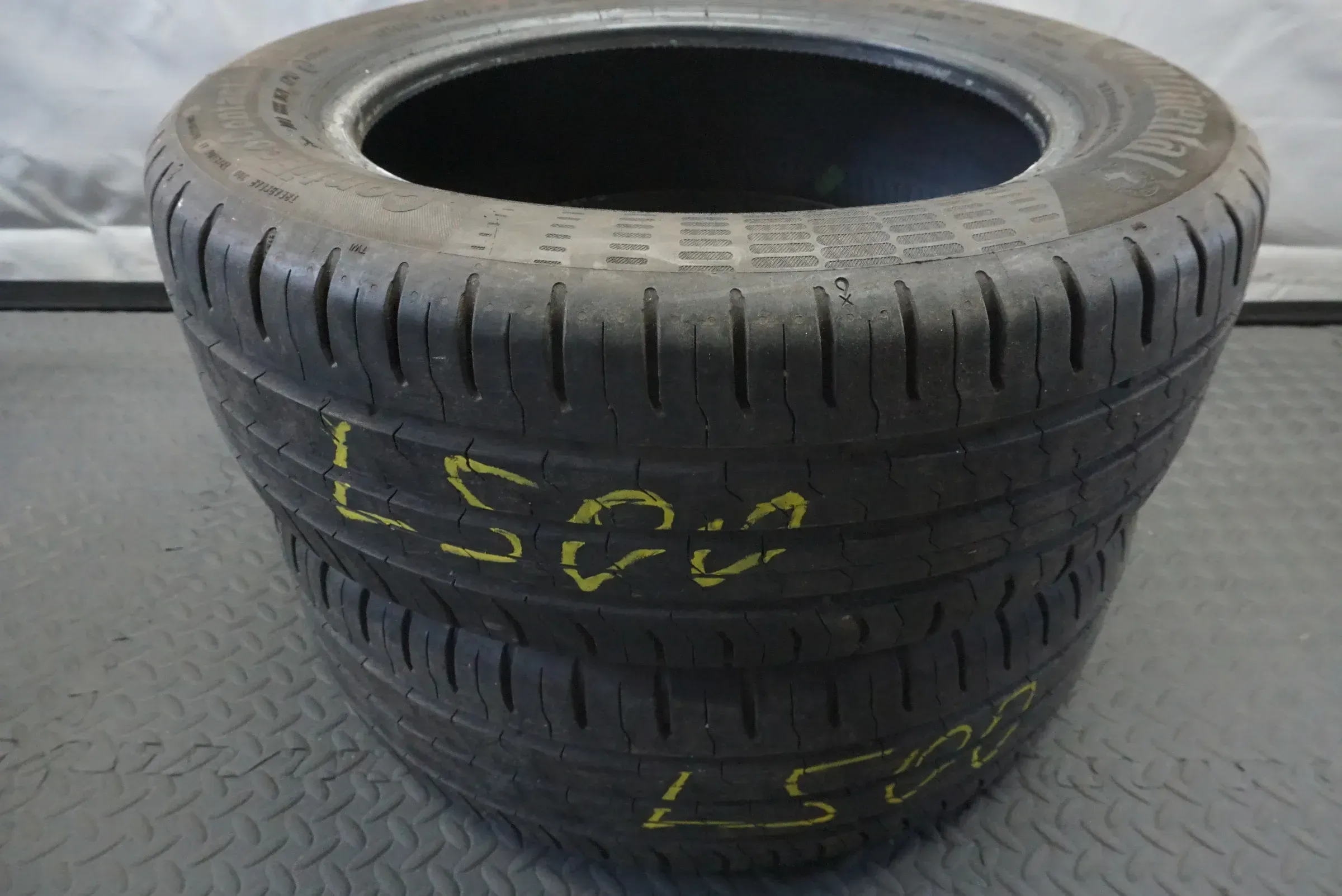 2x 185/55R15 86H Continental EcoContact 5 Sommerreifen 2014 6,5mm L500 - Bild 1