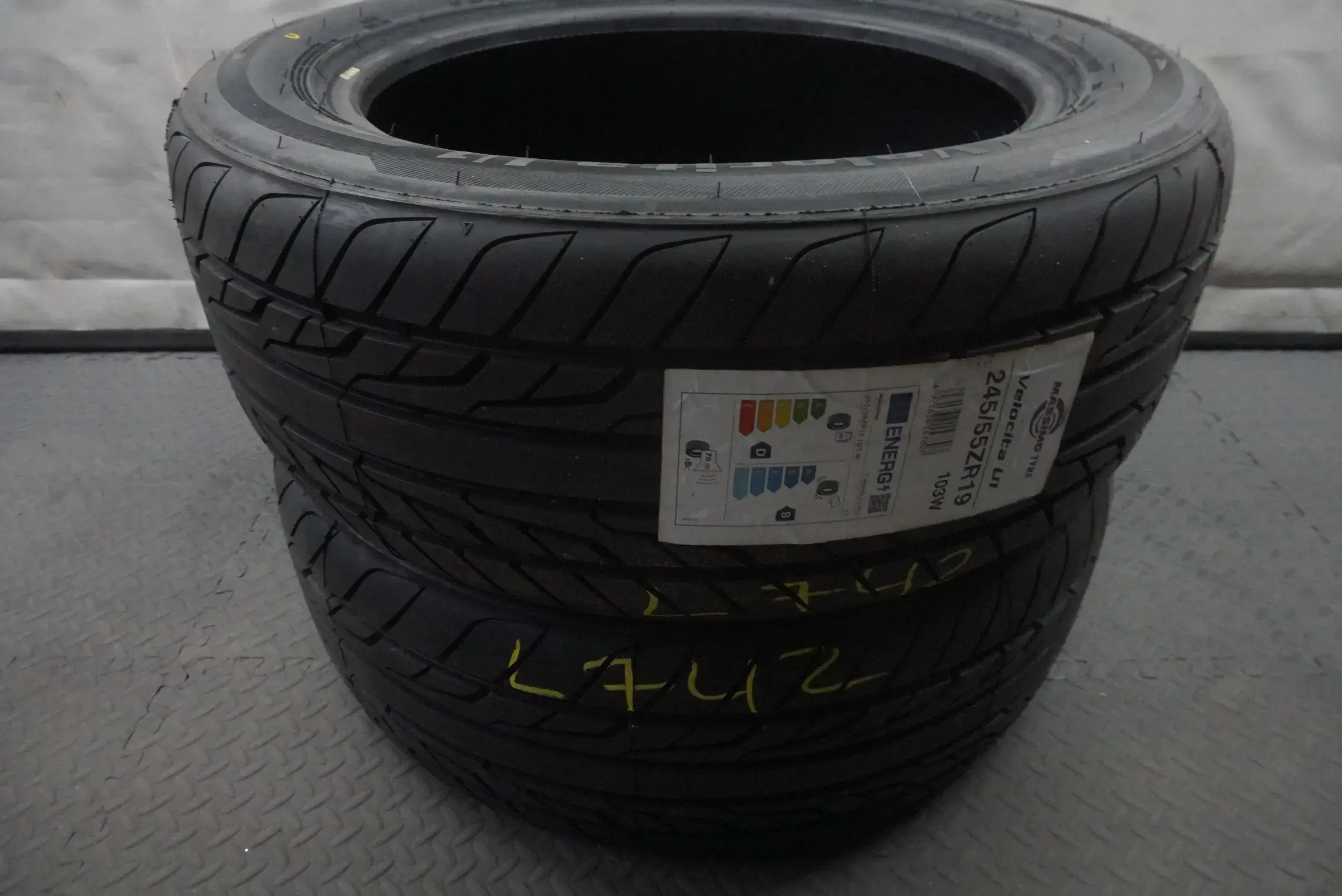 2x 245/55R19 103W No-Name Massimo Velocita U1 Sommerreifen 2023 Neu L742 - Bild 1